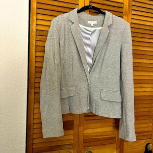 Gray blazer